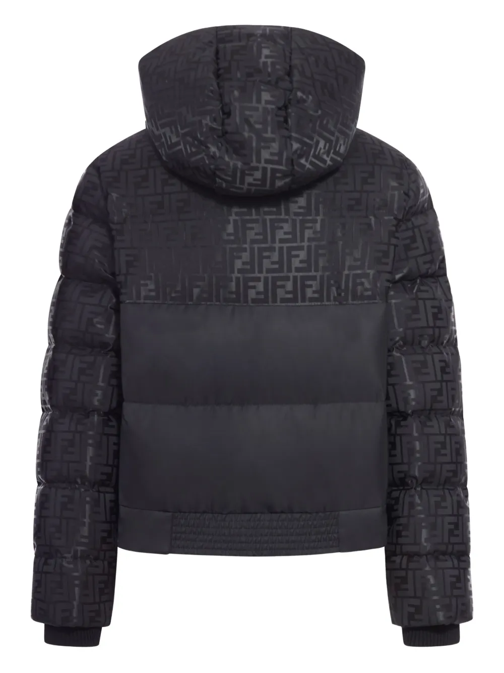 FENDI FF-motif hooded jacket | Down Jackets | Image 2