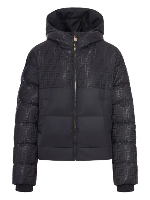 FENDI FF-motif hooded jacket