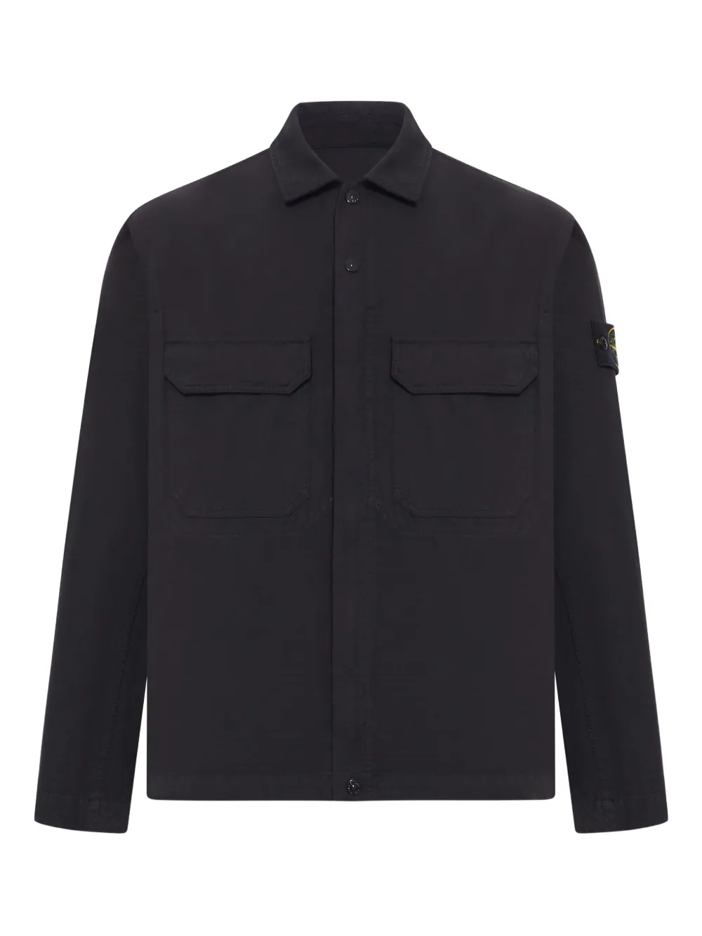 Stone Island camisa con bolsillos | negro | Image 1