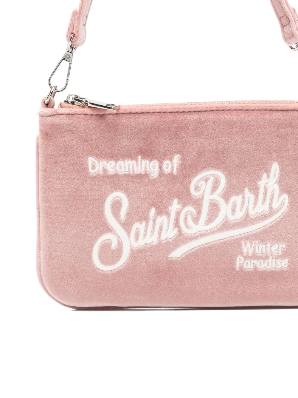Mc2 Saint Barth Parisienne Shoulder Bag In Pink