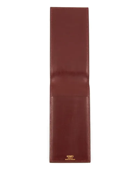 Hermès Pre-Owned 1970s leather note case 
