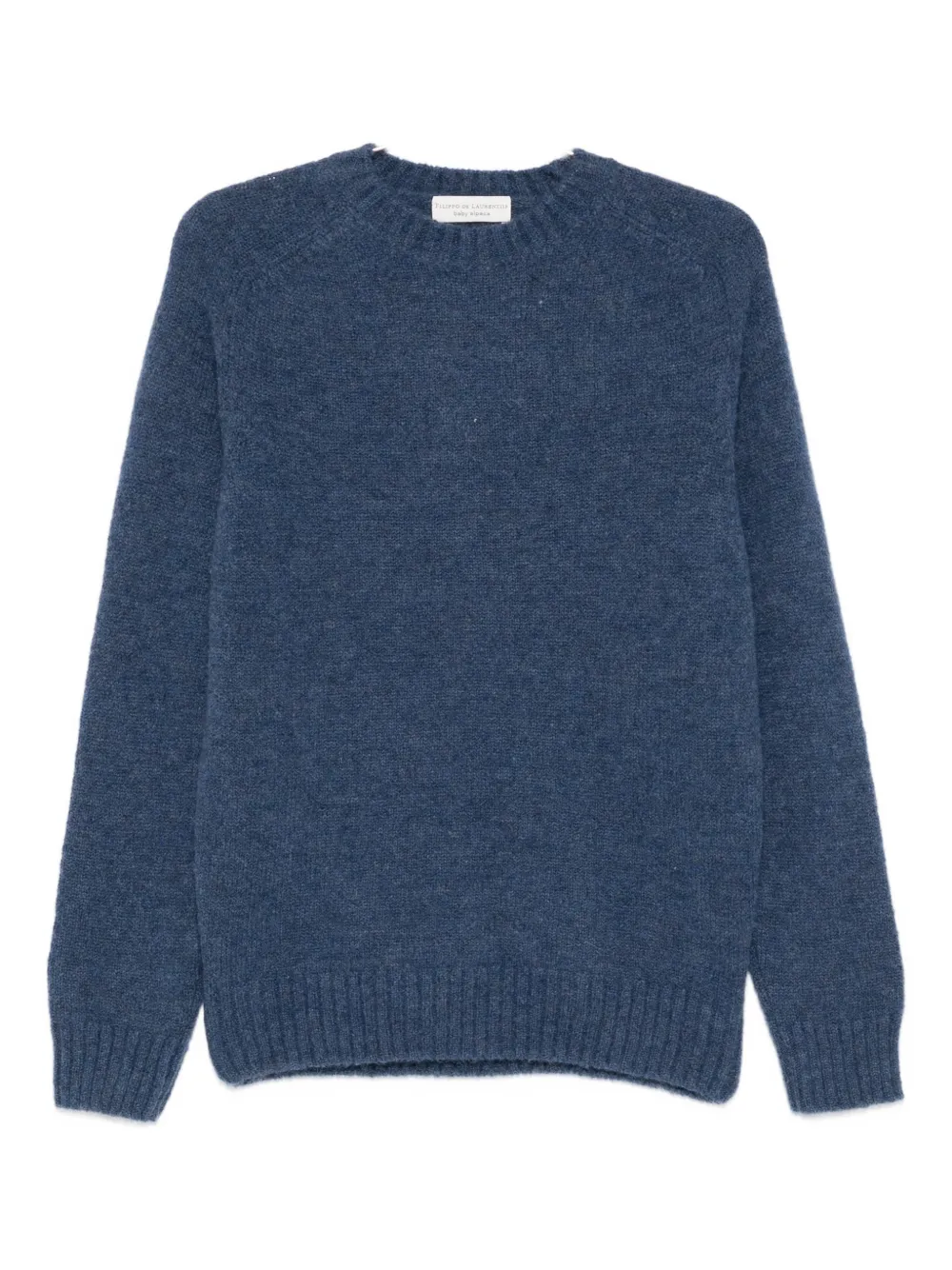 Filippo De Laurentiis ribbed knitwear - Blu