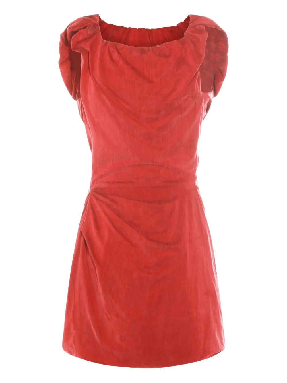 Vivienne Westwood Mini Ginnie Amber Jersey Dress In Red