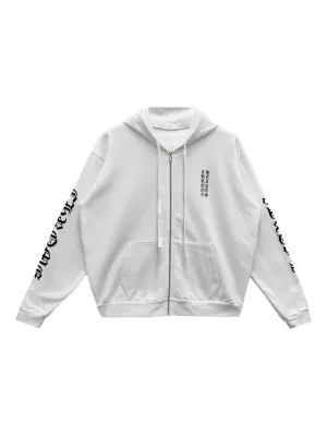 Chrome Hearts ジップアップ パーカー | ホワイト | FARFETCH JP