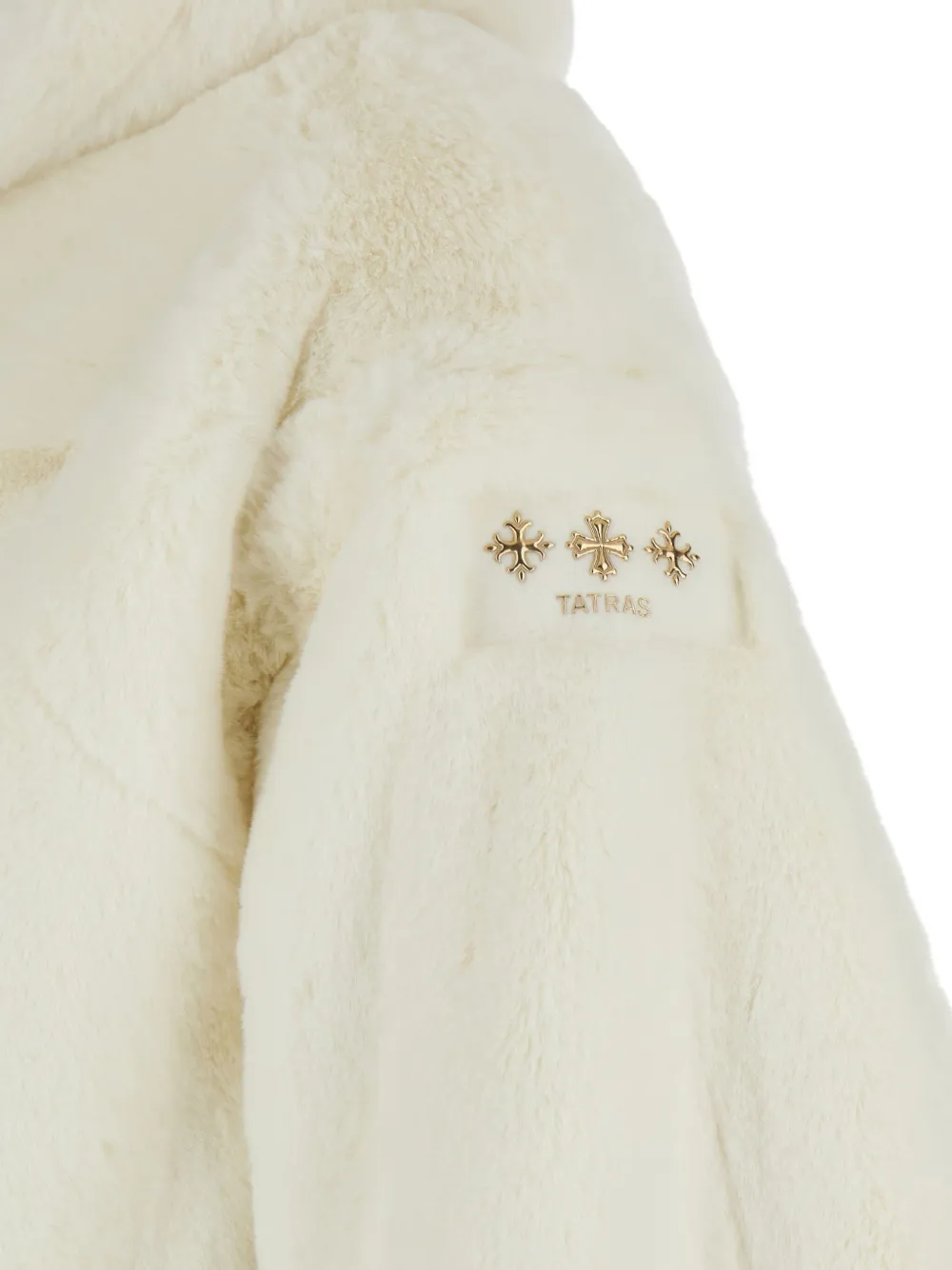  Tatras Yumola Hooded Logo-patch Jacket - Neutrals 