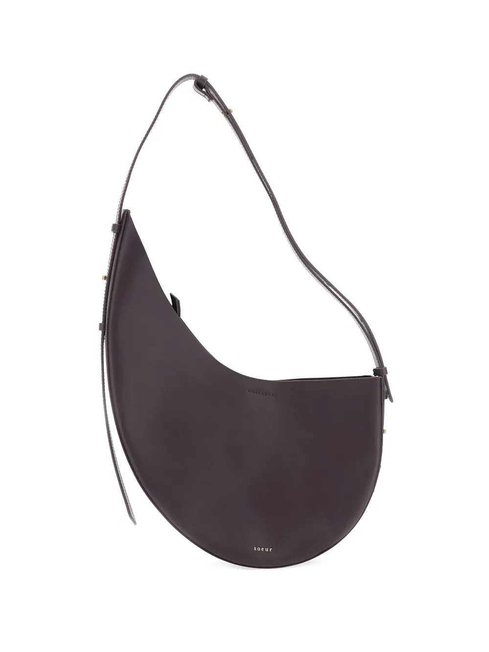 Soeur bolsa de hombro asimétrica | marrón | Image 1