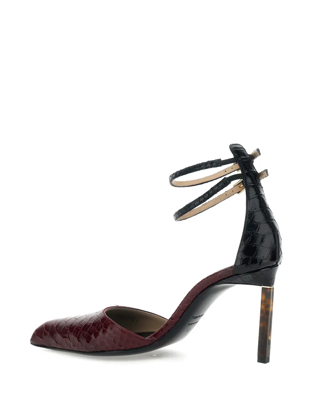 TOM FORD Stiletto pumps met enkelbandje Rood