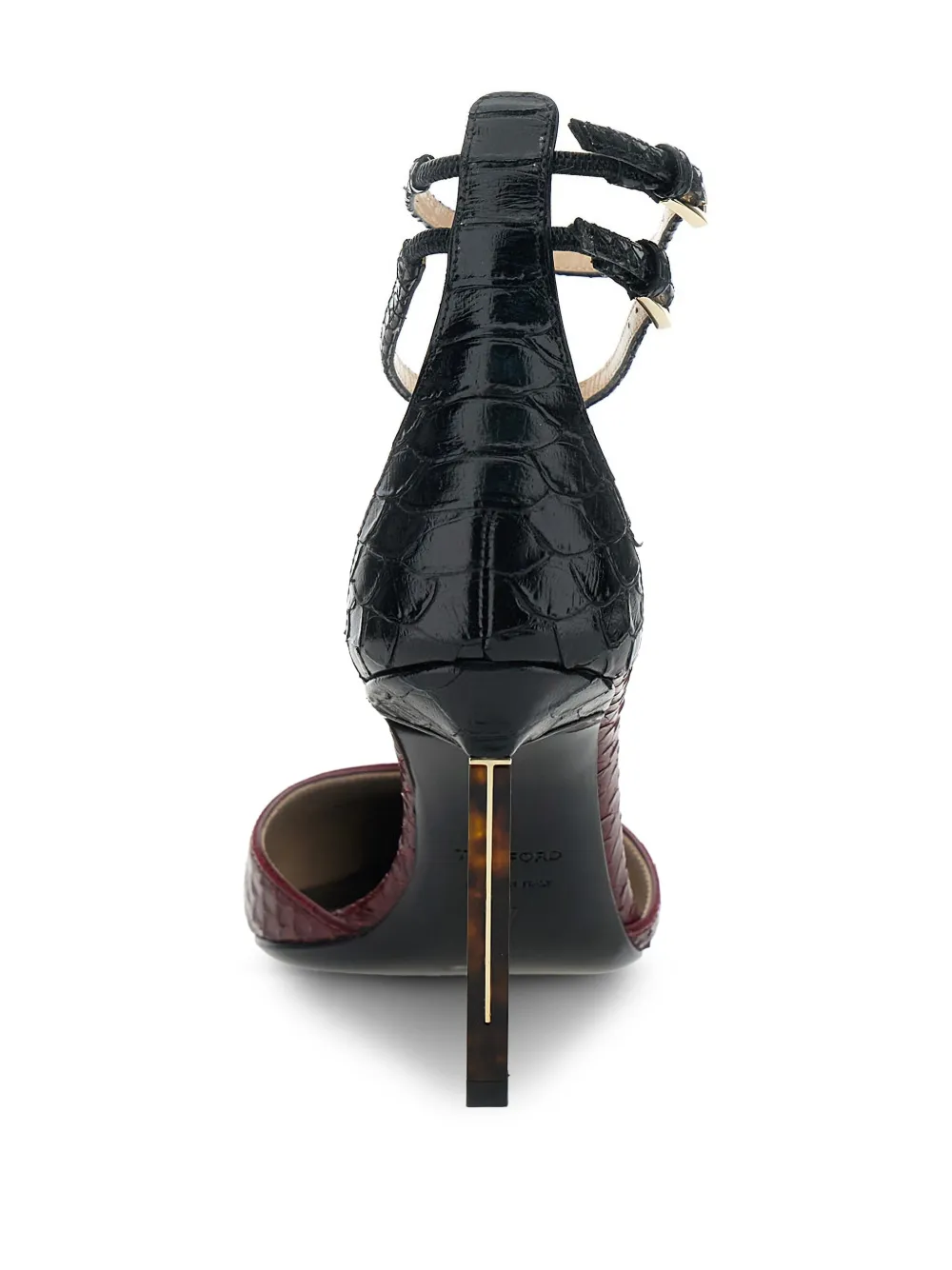 TOM FORD Stiletto pumps met enkelbandje Rood