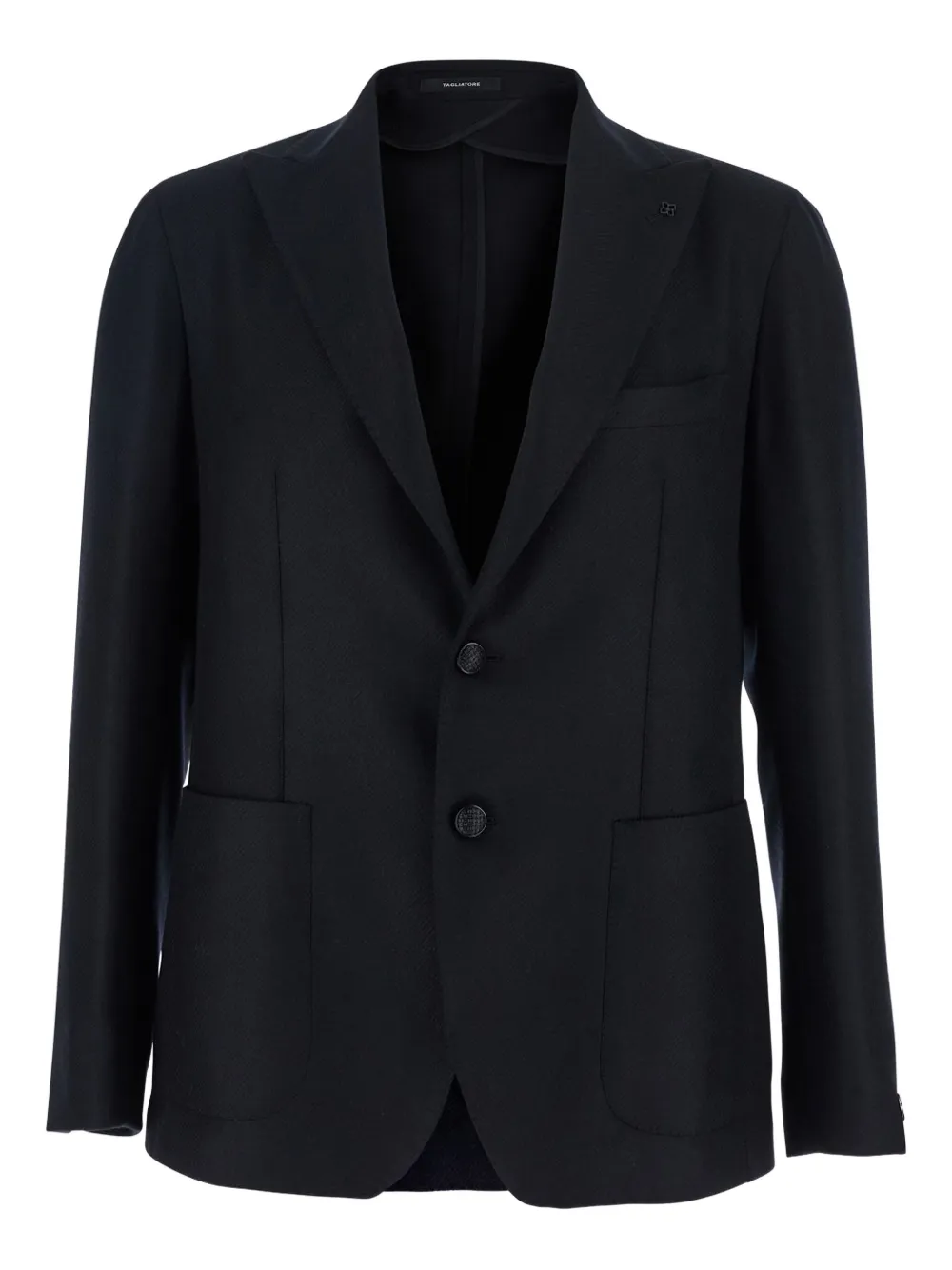 Tagliatore single-breasted blazer | Black | Image 1