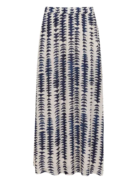 Lenny Niemeyer Saia com estampa gráfica e cós elástico