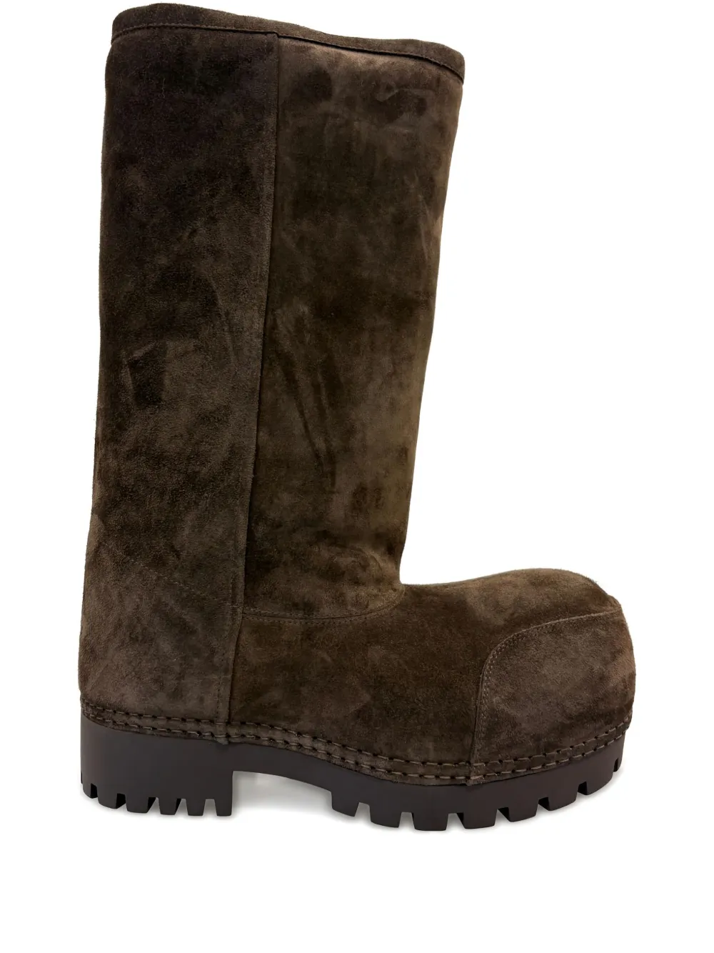 Balenciaga Alaska leren laarzen Bruin
