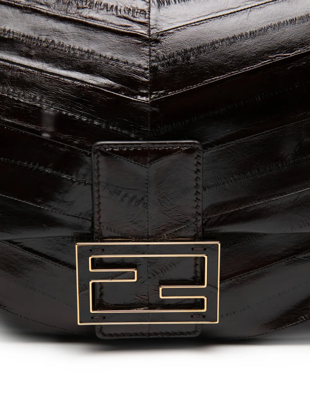 FENDI Mama Baguette schoudertas Zwart