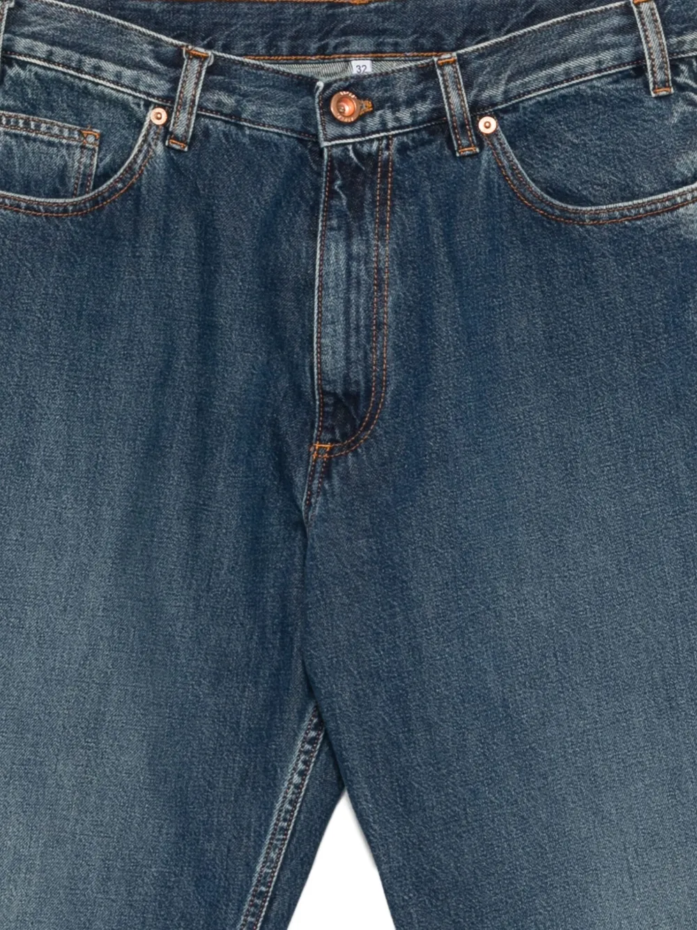 ASPESI Jeans met zak Blauw