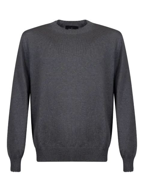 Gran Sasso crew neck ribbed sweater