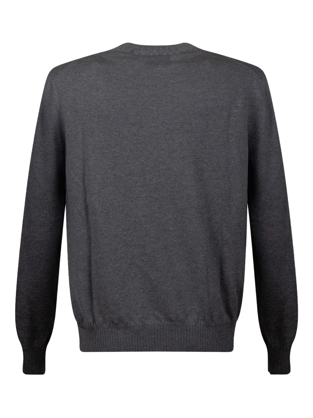 Gran Sasso Trui met ronde hals - Grijs