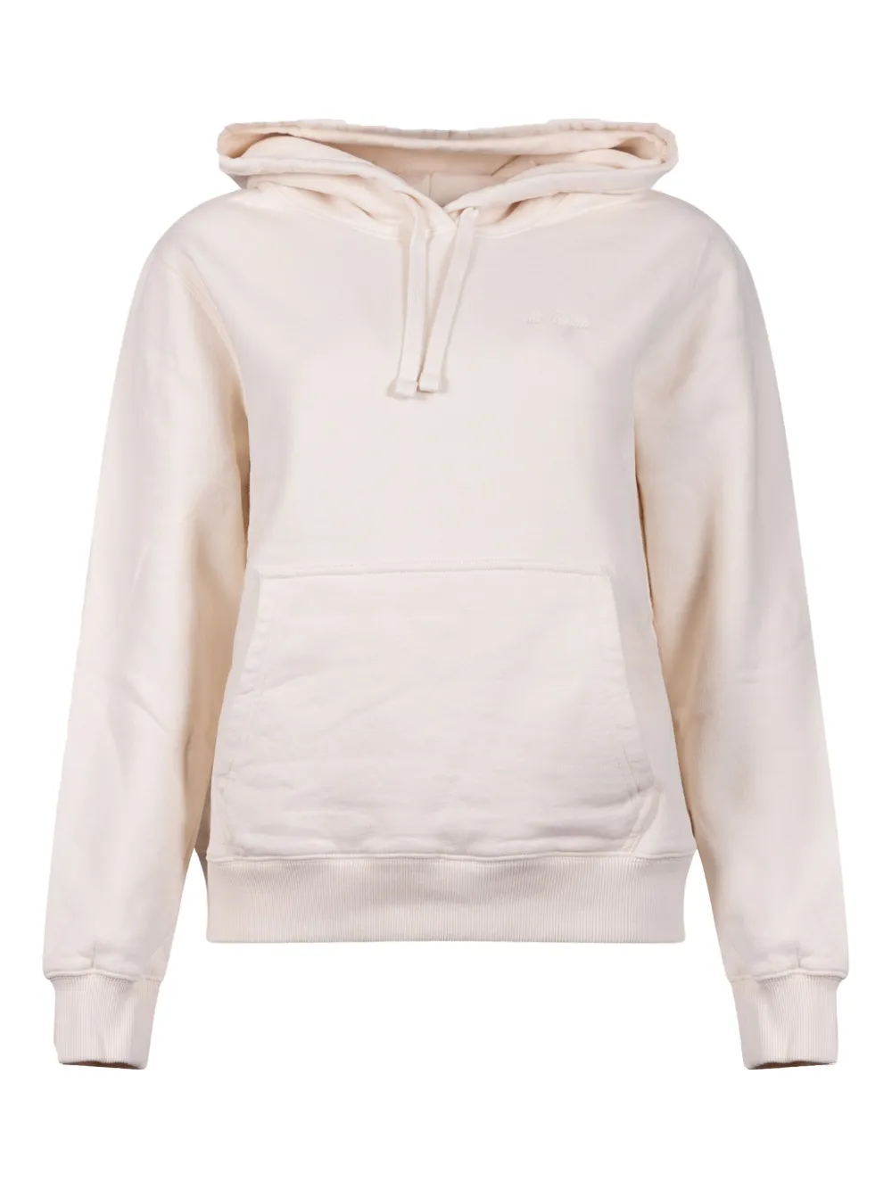 Mc2 Saint Barth Drawstring Kangaroo-pocket Hoodie In Neutral