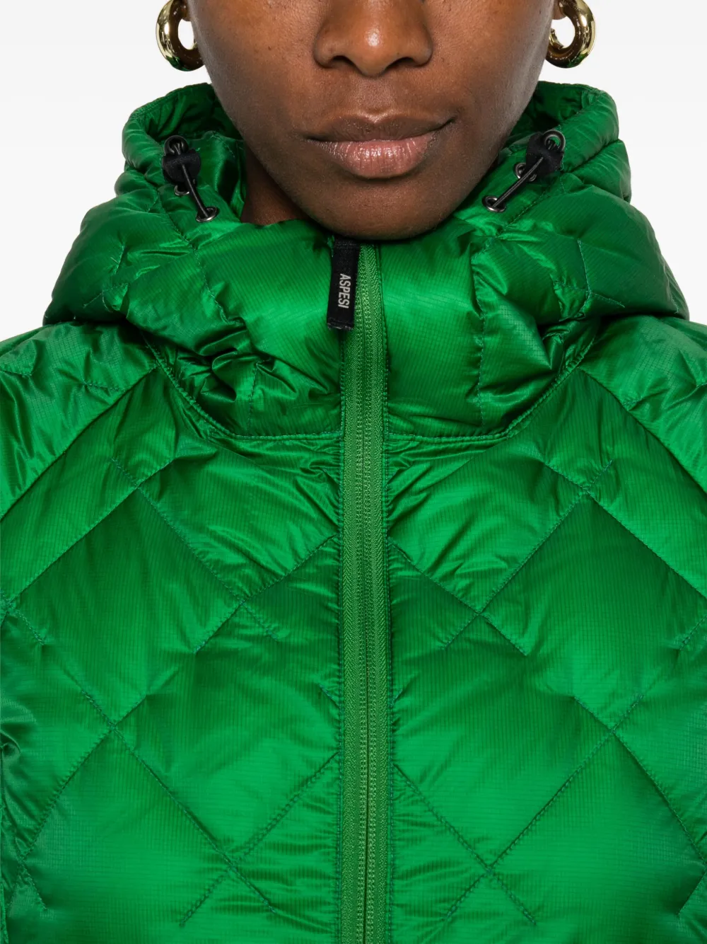 ASPESI Jack met capuchon Groen