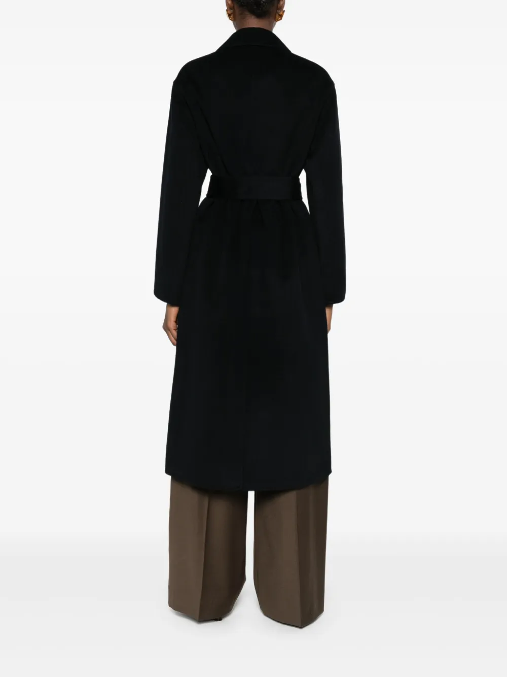 ASPESI Jas met zak en ceintuur Blauw