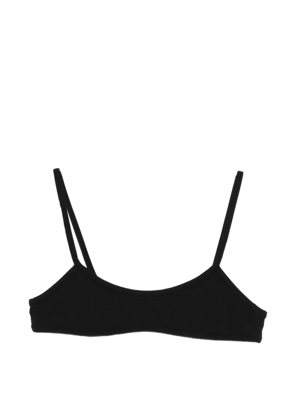 ALFIE jersey bralette top - Nero