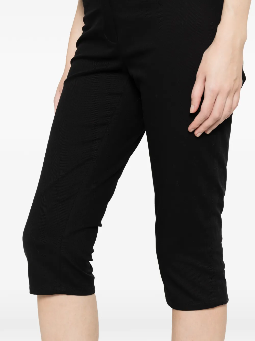 ALFIE Capri Trousers | Black | FARFETCH