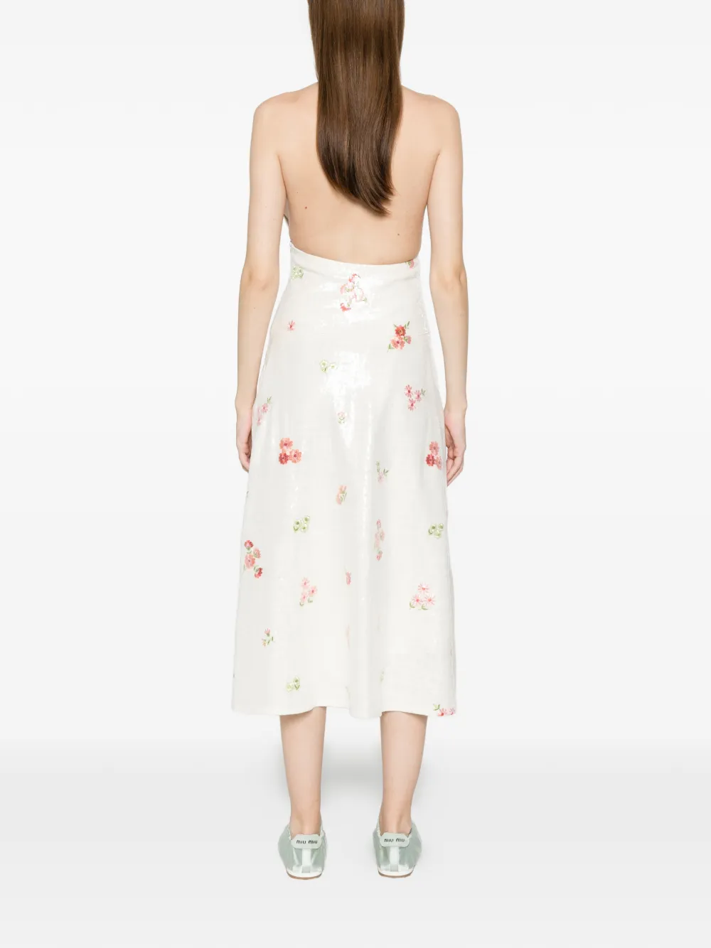 Lilly Sequin-Embellished Midi Dress