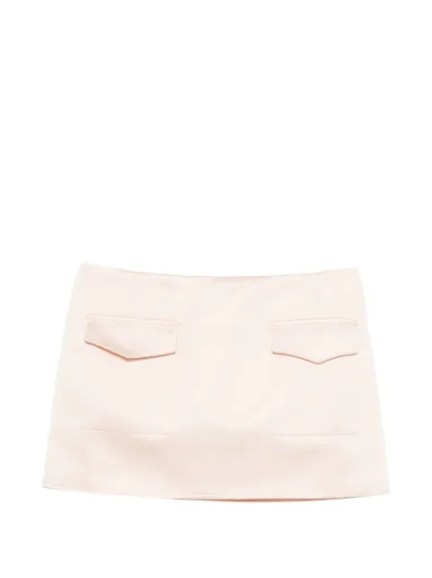 ALFIE Valetta flap-pocket mini skirt