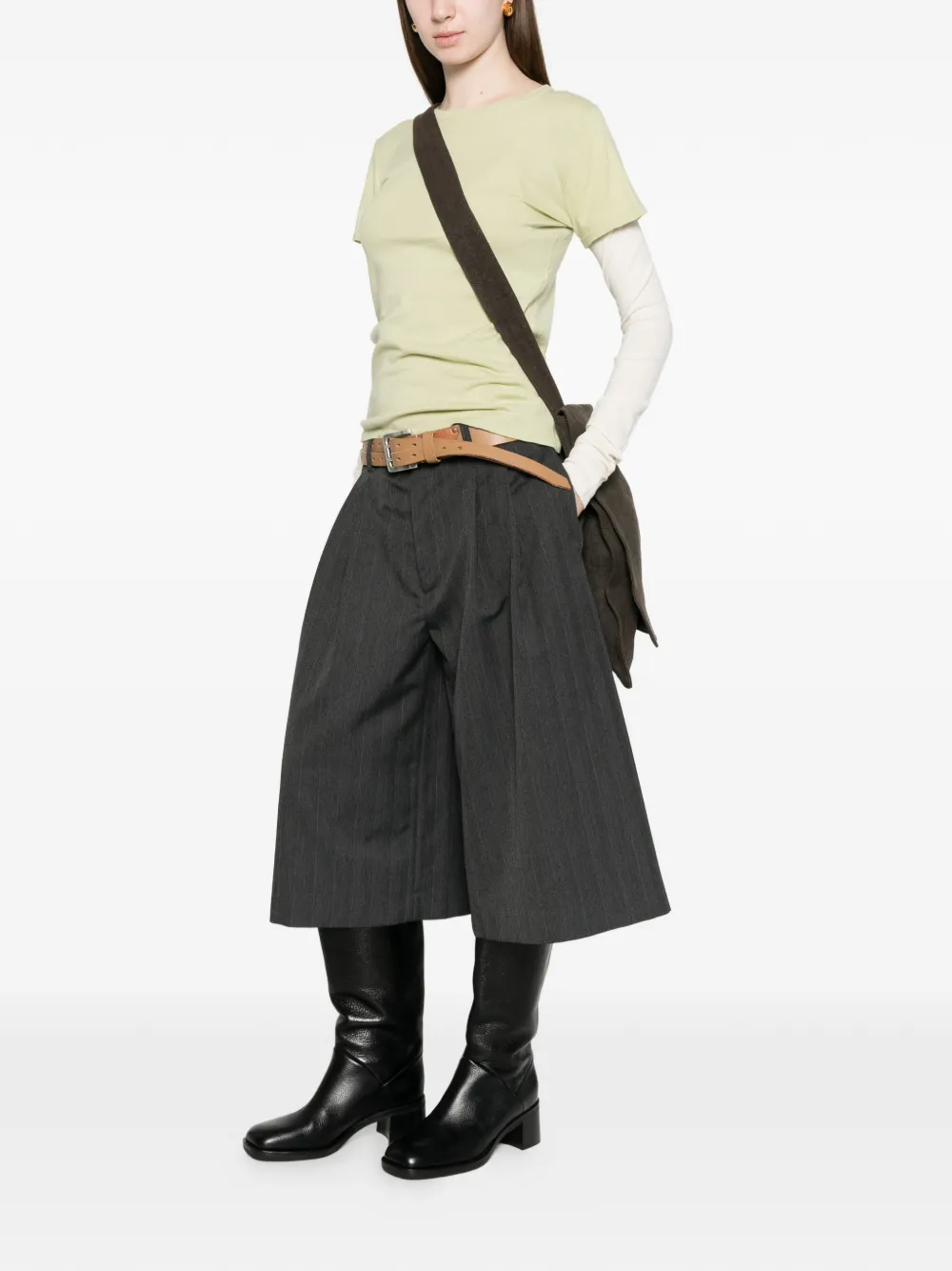  Alfie Double-layer T-shirt - Green 
