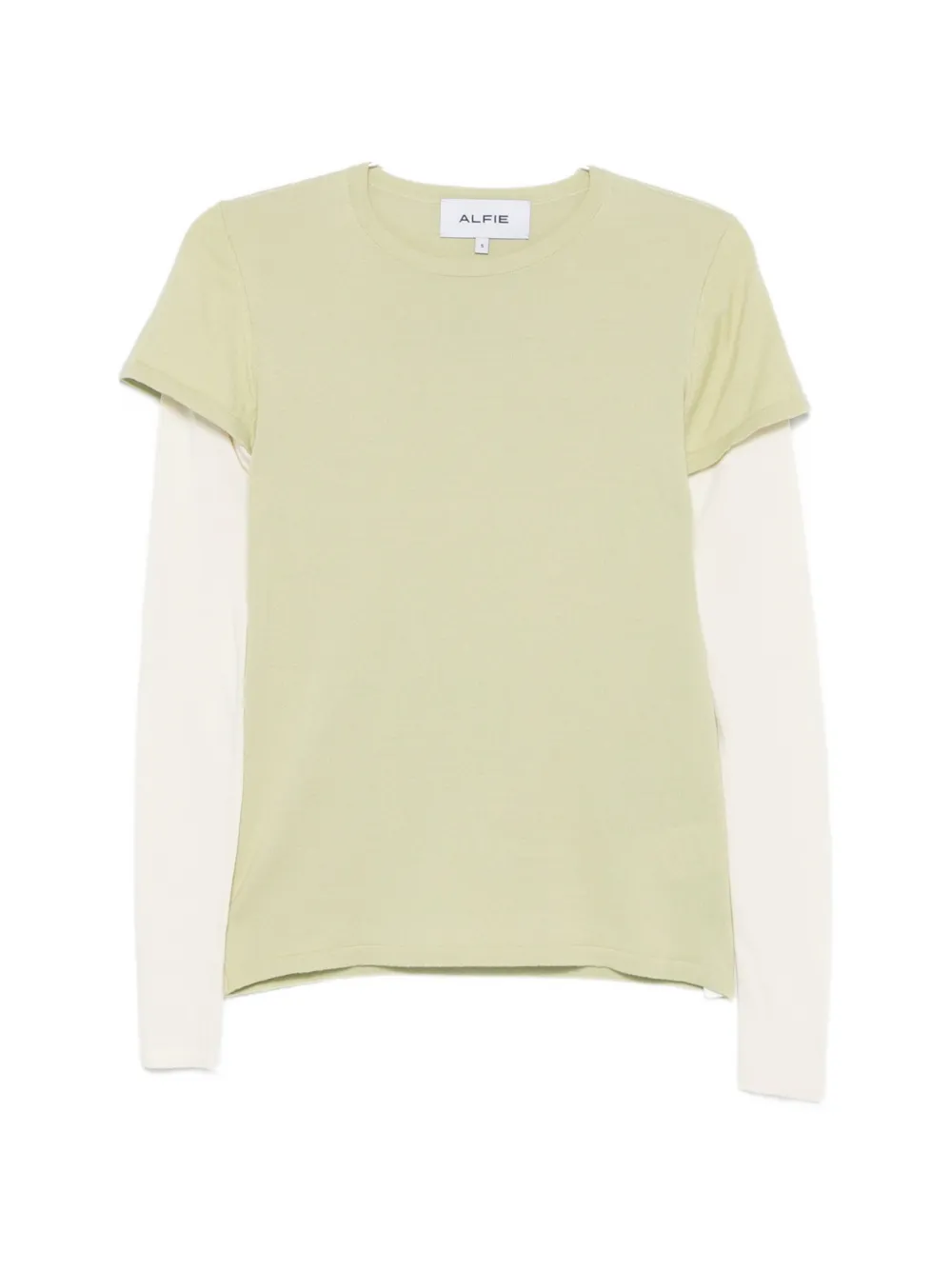 ALFIE double-layer T-shirt - Verde
