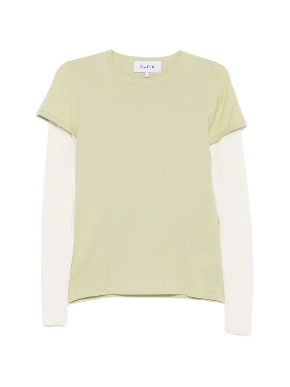 ALFIE double-layer T-shirt - Verde
