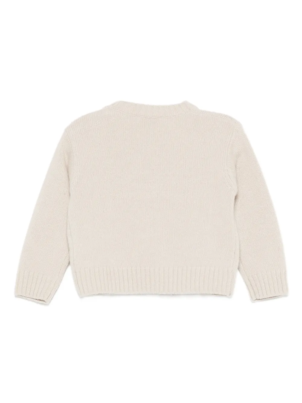Il Gufo snowflake appliqué top | Knitwear | Image 2