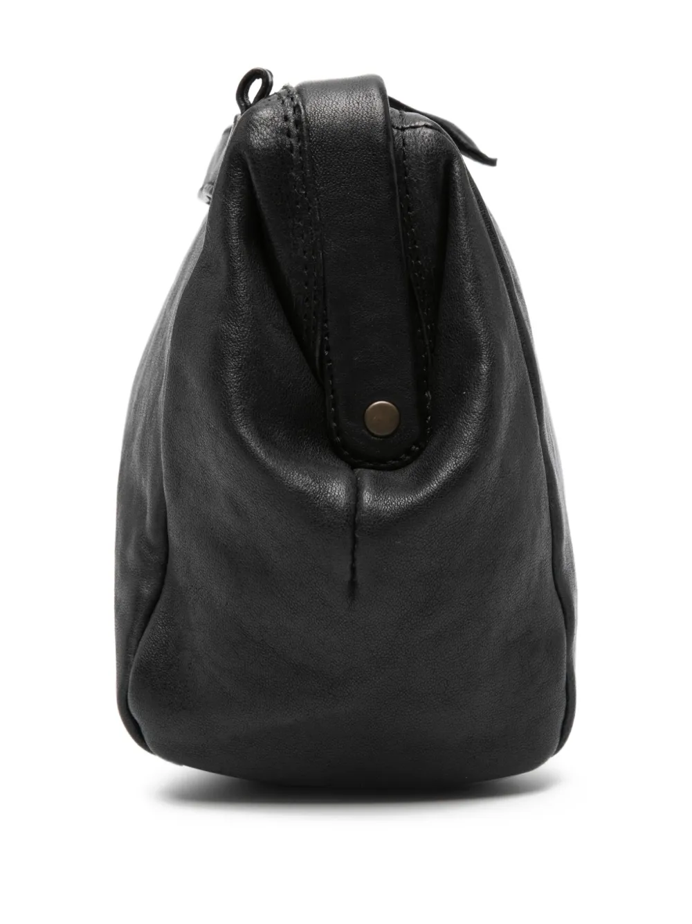SOMMET Leren crossbodytas Zwart