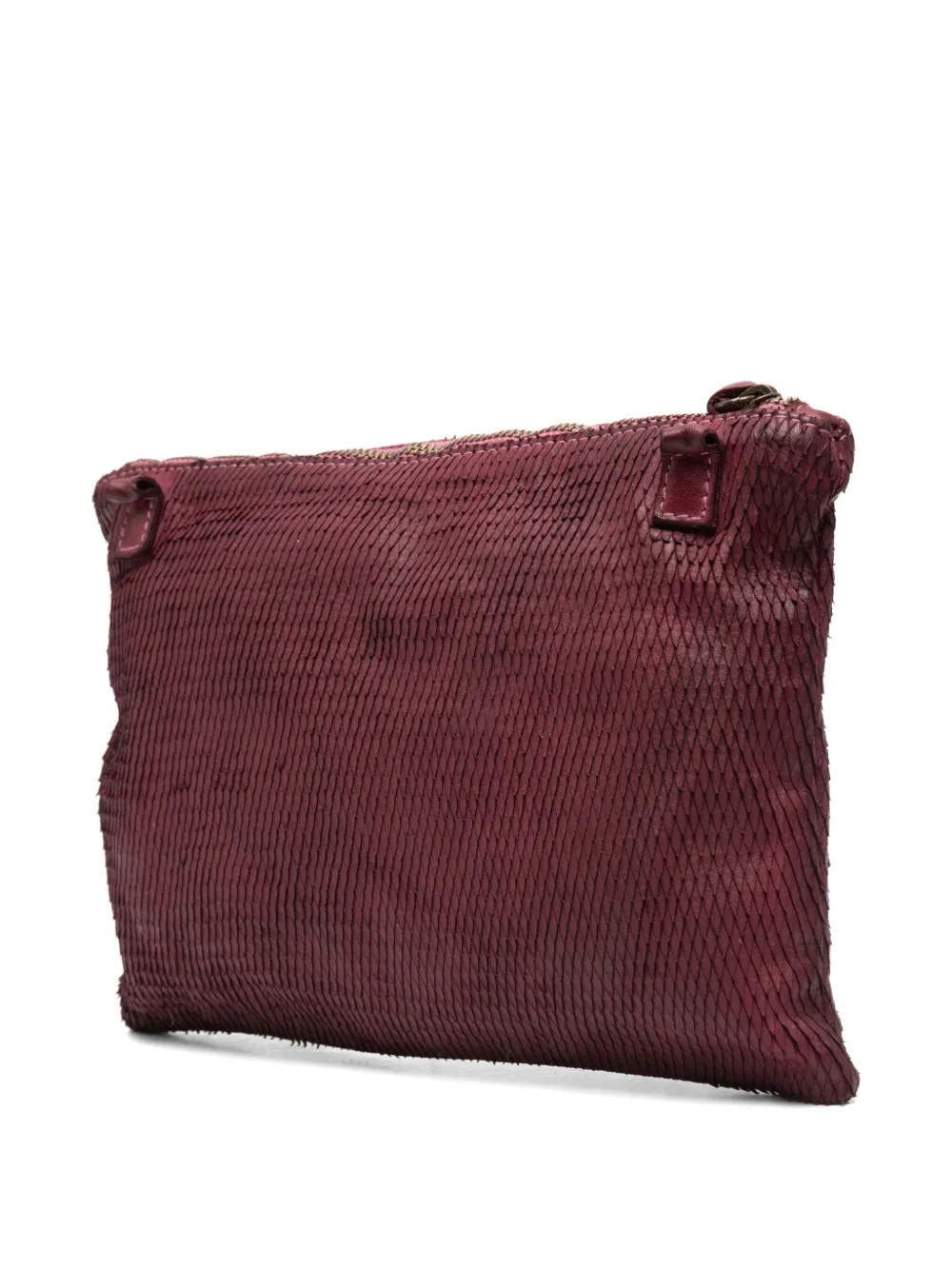 Sommet Small Textured Cross Body Bag In Purple
