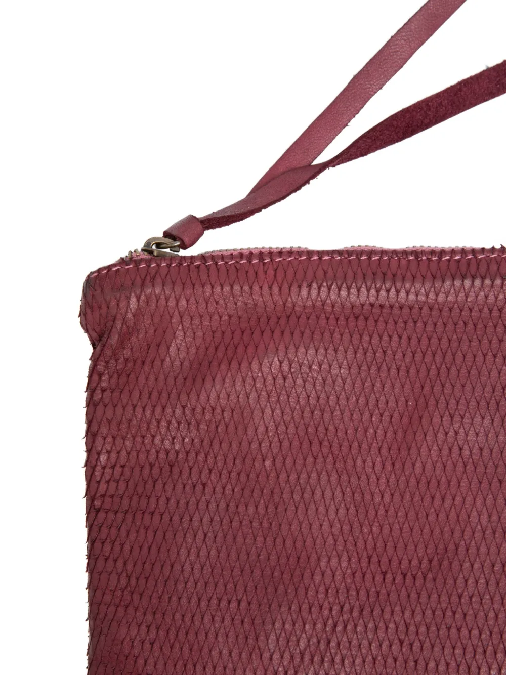 SOMMET Kleine crossbodytas met textuur Paars