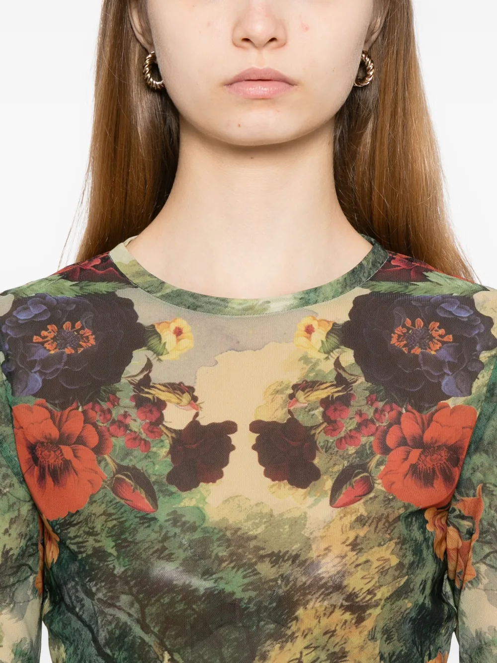Alice And Olivia Delaina Top In Green