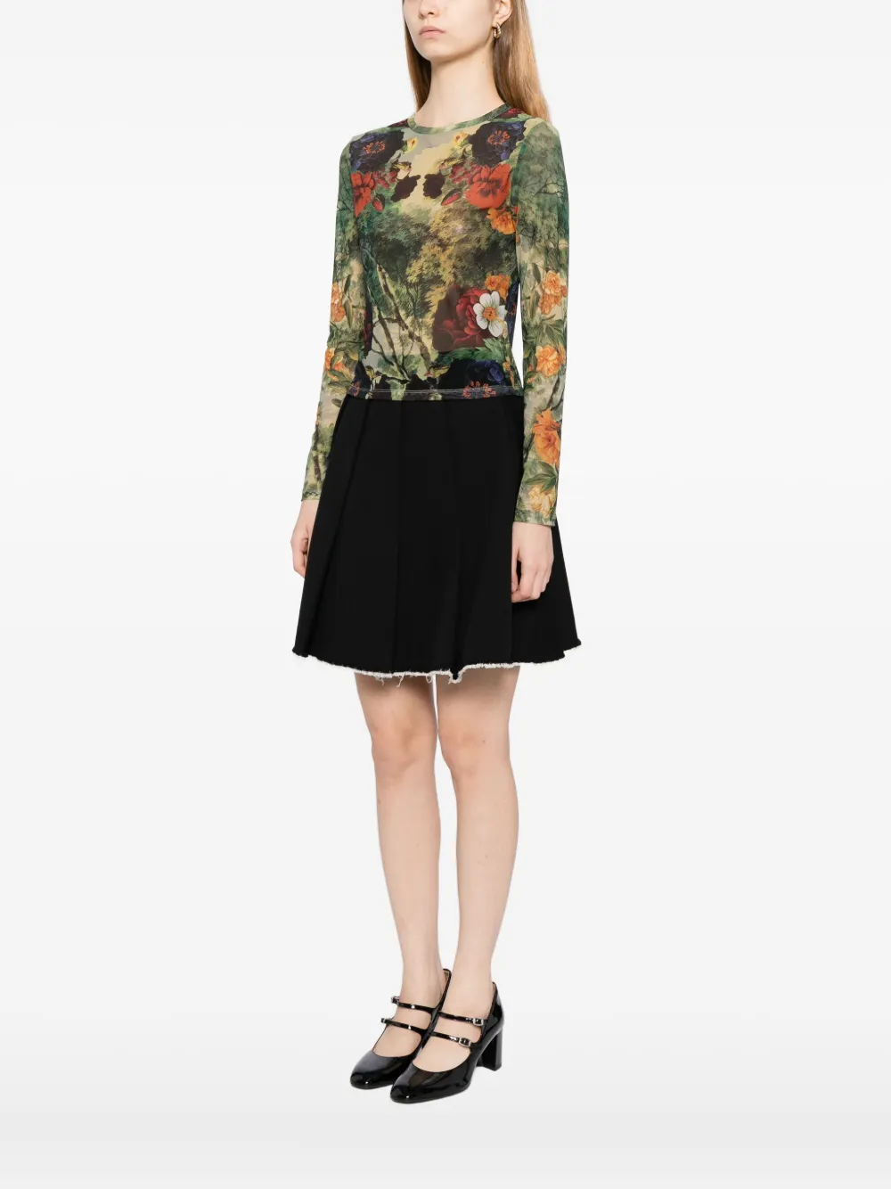 Alice And Olivia Delaina Top In Green