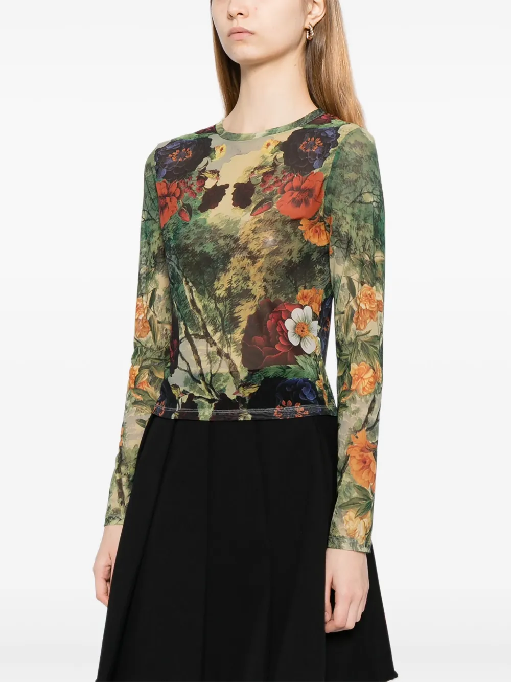  Alice + Olivia Delaina Top - Green 