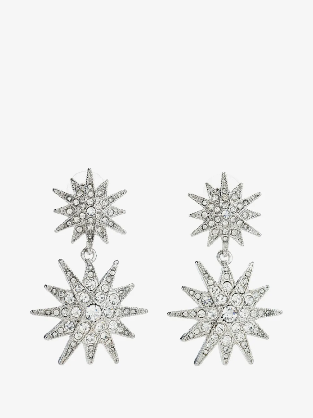 starburst drop earrings