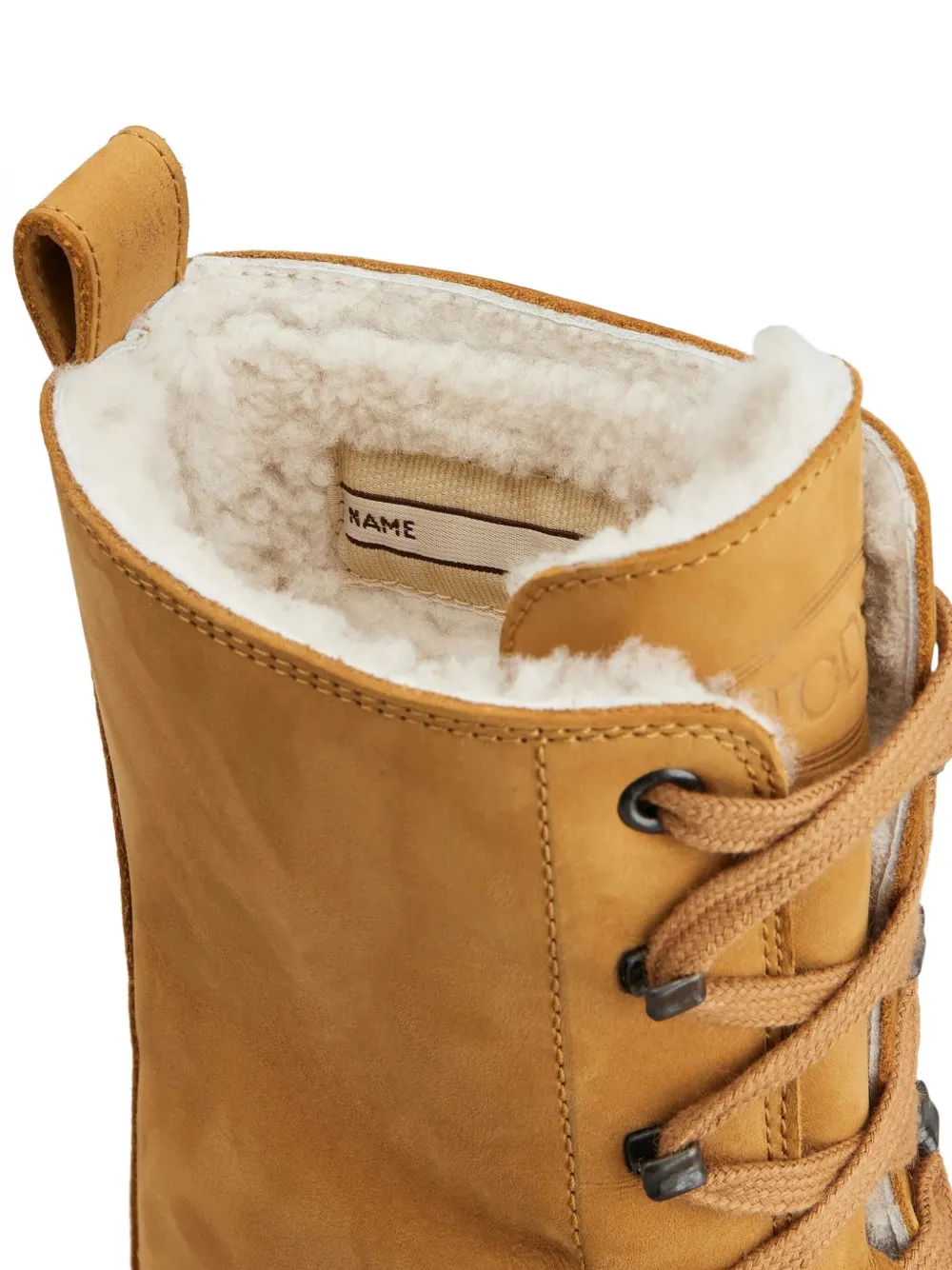 Tod's Gommino veterlaarzen Beige