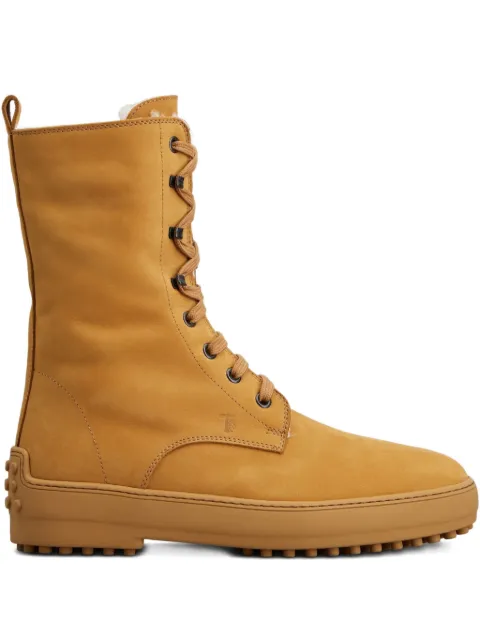 Tod's lace-up gommino boots