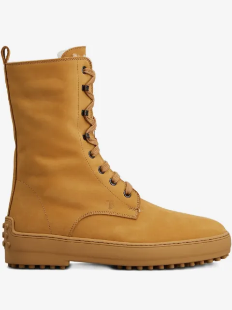 Tod's lace-up gommino boots