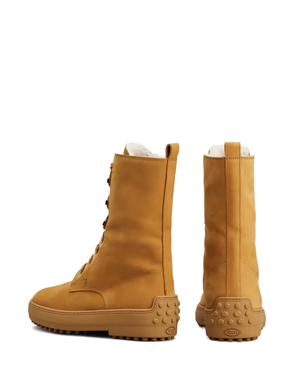 Tod's Gommino veterlaarzen Beige