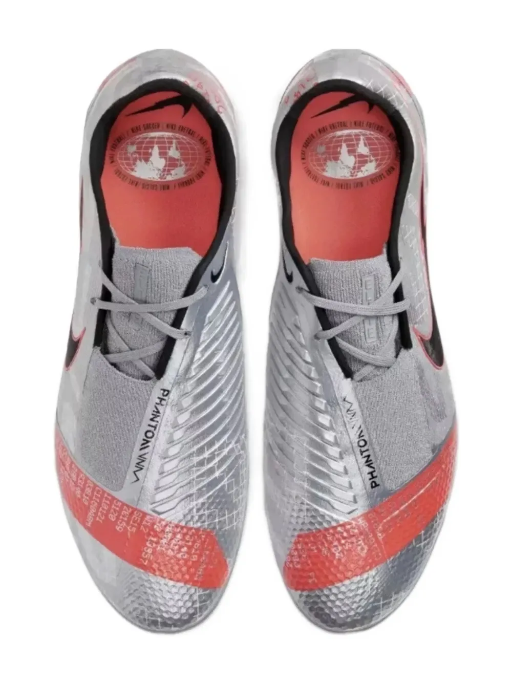 Nike Kids Phantom Venom Elite FG GS voetbalsneakers - Grijs