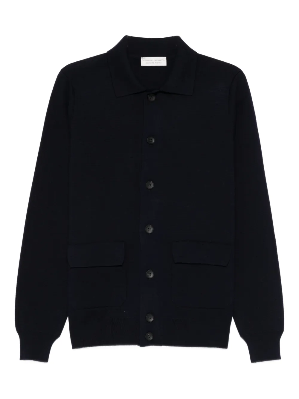 Filippo De Laurentiis pocket button cardigan | Blue | Image 1