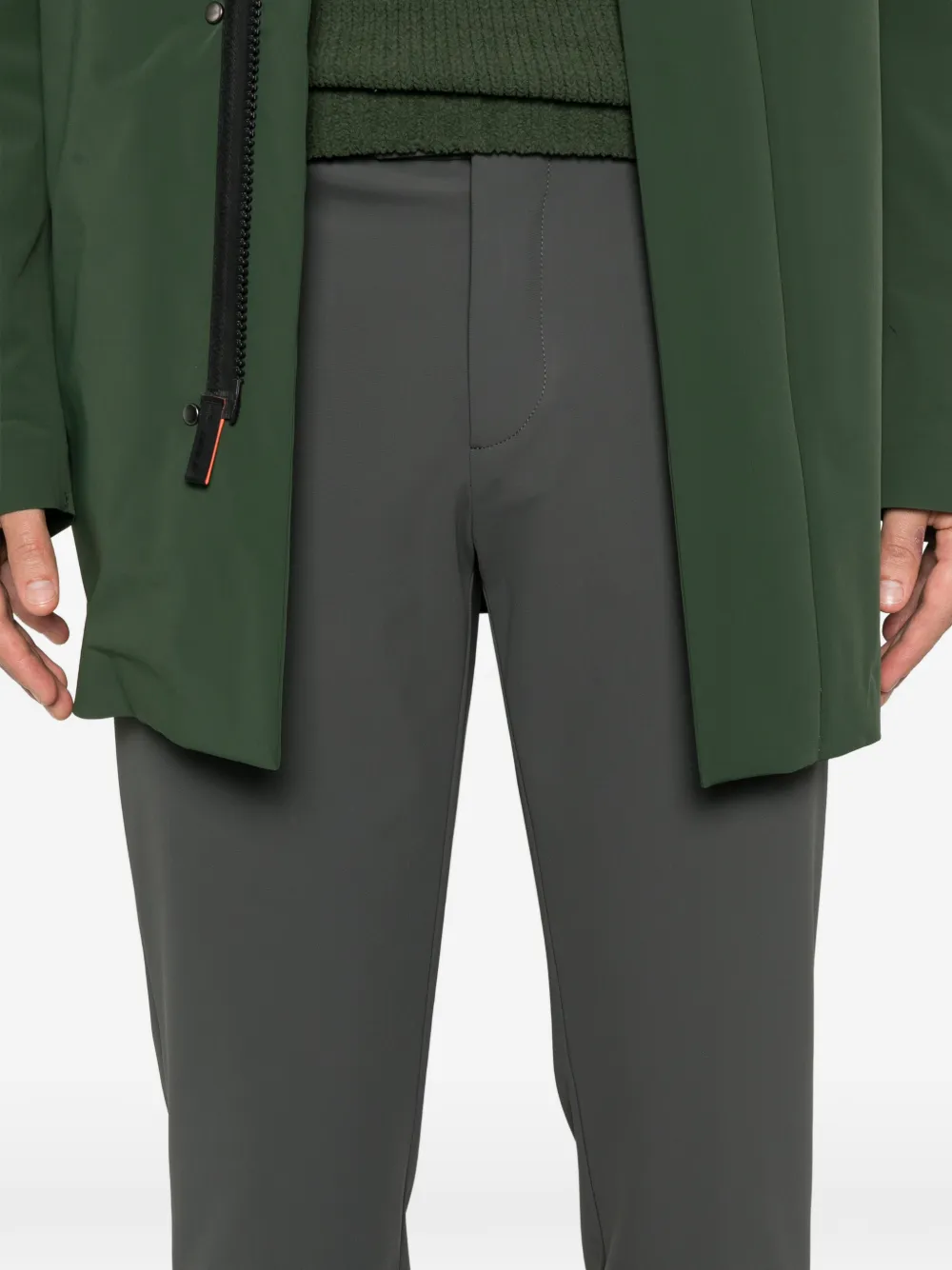 Roberto Ricci Designs Broek met cuffs Grijs