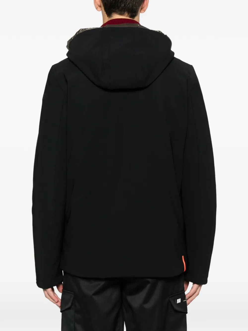 Roberto Ricci Designs Jack met capuchon en rits Zwart