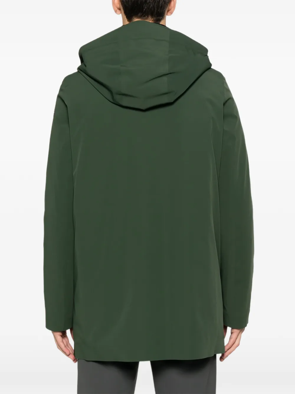 Roberto Ricci Designs Montecristo gewatteerde jas met capuchon Groen