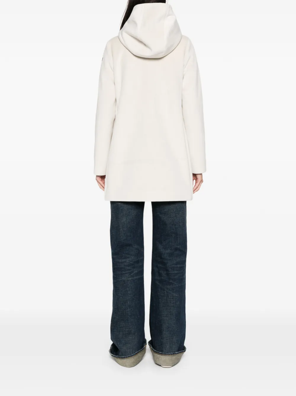 Roberto Ricci Designs Velour Neo Button-hooded Coat In Multi