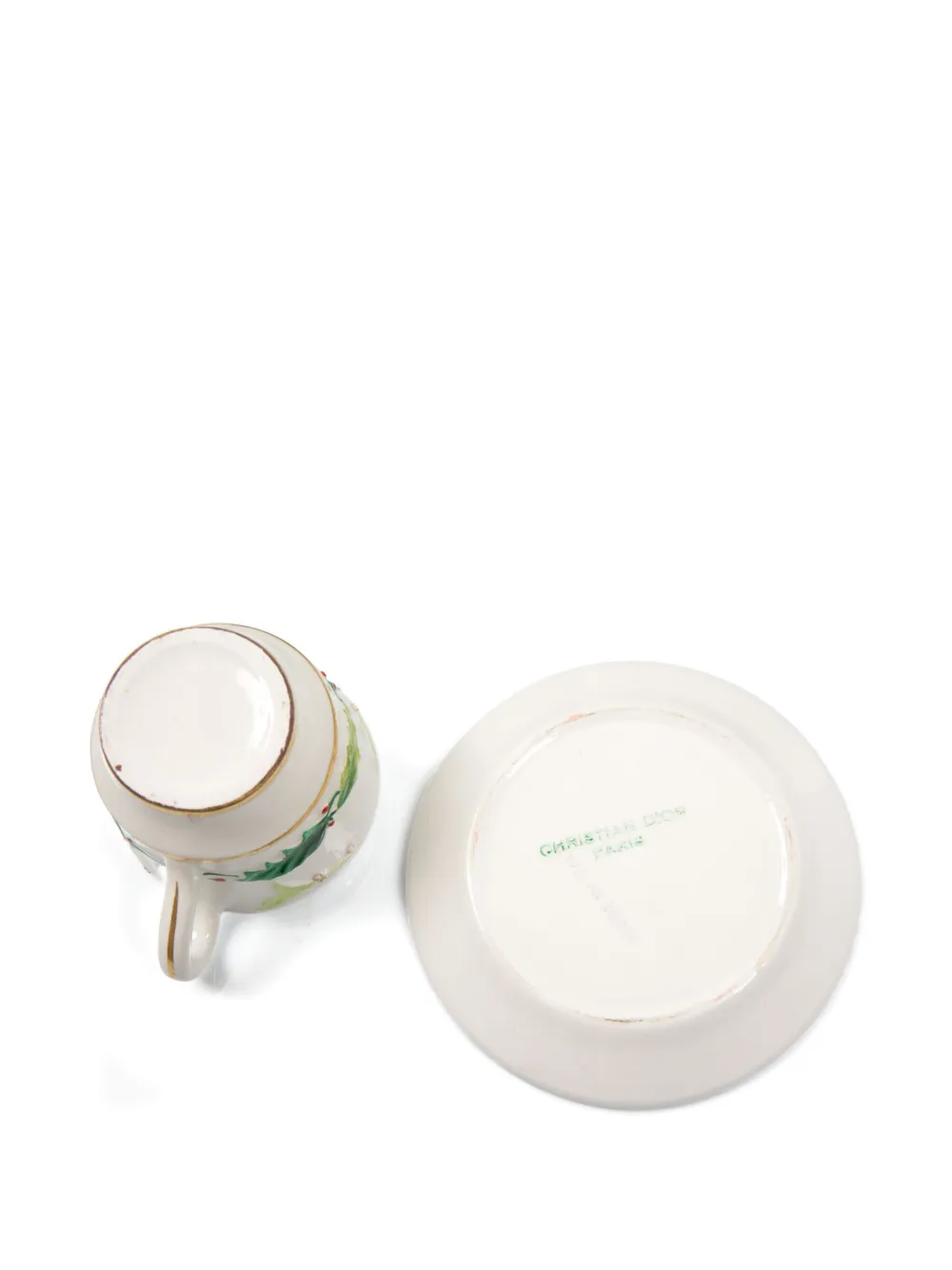 Christian Dior Pre-Owned 1990s porcelain cup & saucer (set of six) | Men | Image 2