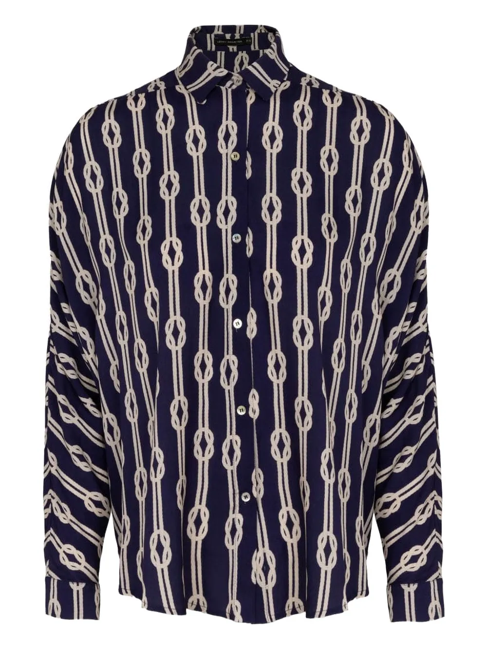 Lenny Niemeyer Camicia a fantasia - Blu