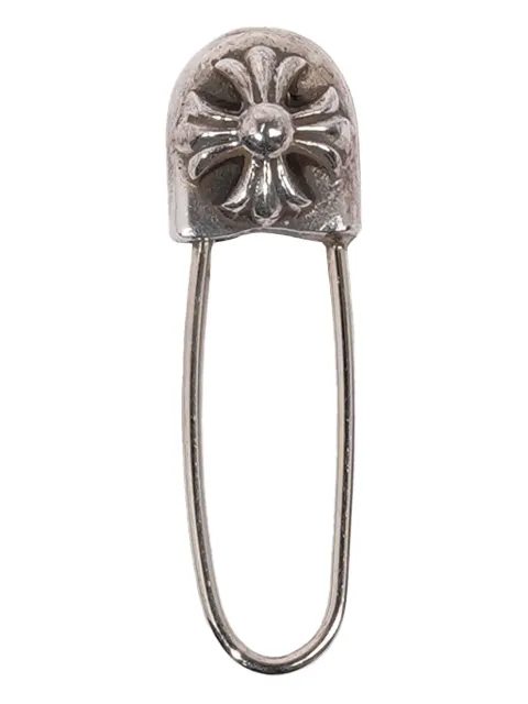 Chrome Hearts safety pin earring